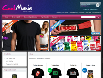 Webdesign Cool Mania E-shop