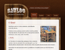 Webdesign Srubový nábytek