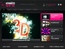 Webdesign Advanced VFX