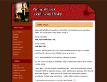 Webdesign Vinárna Eliška